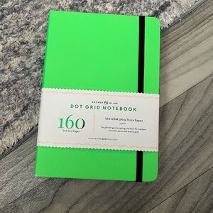 Archer & Olive Neon Green A5 Dot Grid Journal New